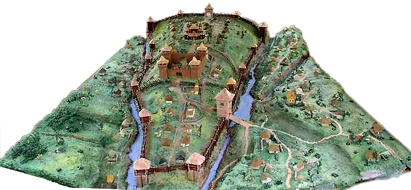 план крепости